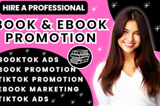 do viral booktok promotion ebook promotion on tiktok amazon kdp ads bookstagram