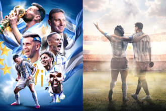 design a professional sports poster
