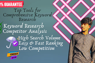 do expert keyword research and competitor analysis for high ranking