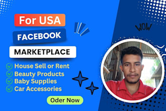 use my fb marketplace account to advertise your products