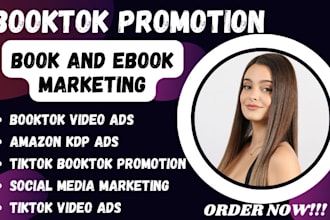 viral tiktok booktok bookrank amazon kdp ads ebook marketing book promotion