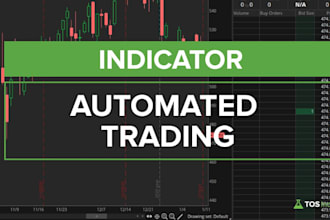 develop automated thinkorswim bot, robinhood bot, webull bot