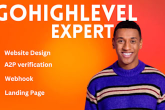 setup gohighlevel a2p 10dlc website landing page workflow automation