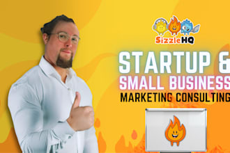 be your startup or small business marketing manager