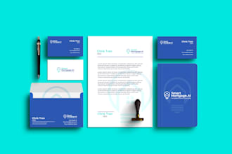 create your professional logo and brand guidelines