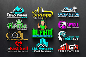 do impactful modern business logo design and animation