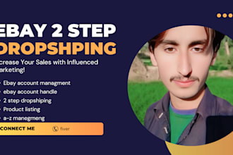 manage your ebay 2 step dropshipping store