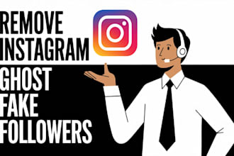 identify and remove instagram fake bots and ghost followers