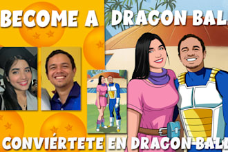 draw you like your favorite dragon ball