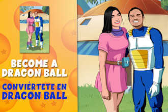 draw you like your favorite dragon ball