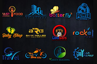 design childcare logo for baby, university, education kids, and children