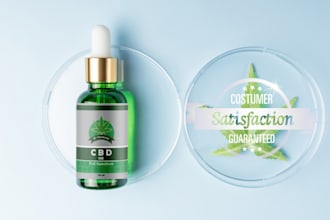design premium hemp and cbd labels and packaging