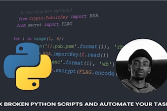 debug, fix, optimize and improve your python code