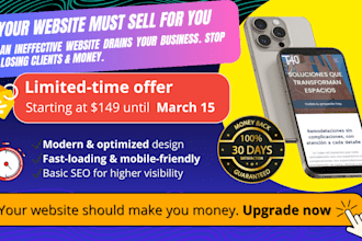 create a website that converts visitors into clients