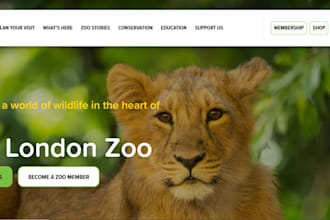build zoo website, pet product, pet store,  and shopify store
