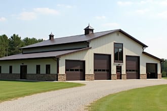 design barndominium and pole barn house plans