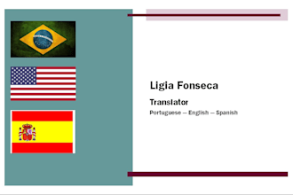 provide quality translations from and to english and brazilian portuguese