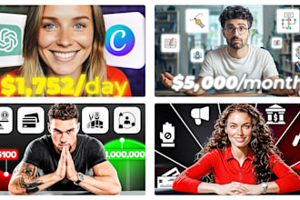 design custom finance youtube thumbnails