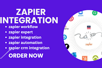 zapier setup, make, zap n8n automations, workflows, and API integrations expert