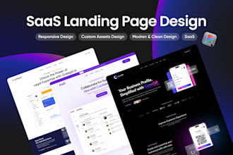 design high converting figma landing pages saas websites and website redesigns