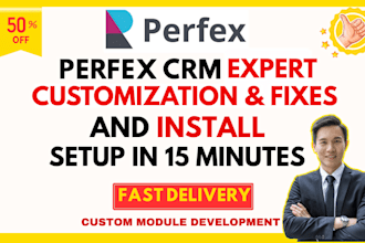 do perfex CRM installation, customization, bug fixes and make smooth