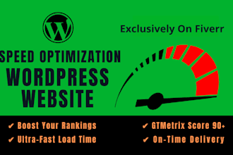 optimize wordpress website, google page speed, gtmetrix, core web vitals