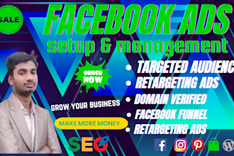 setup shopify sales with expert facebook ads campaigns