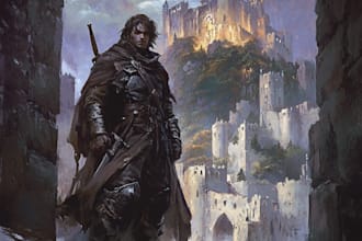 draw fantasy or dnd party illustration