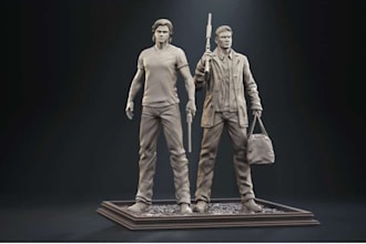 do realistic,3d figurines,tabletop diorama, stl bust human anatomy,facial sculpt