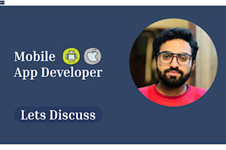 custom ios app and android app using flutter with firebase