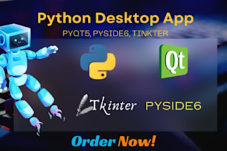 use pycharm pyqt tkinter pyside pyqt5 for python gui based desktop applications