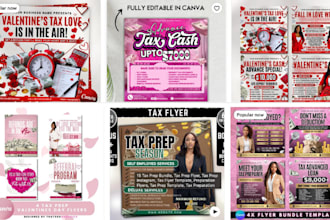 tax income flyer tax income logo tax income website
