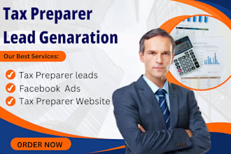 generate income tax preparation leads income tax leads active tax leads website