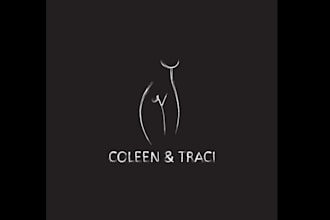 make modern minimalist unique erotic dating logo and any graphics design