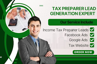 generate tax preparation leads income tax leads tax preparation website tax lead