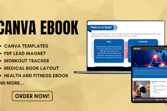 design health and fitness ebook, medical ebook gym guide PDF lead magnet freebie