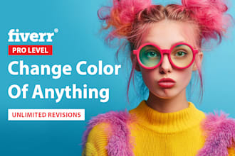 professionally change the color of any product image