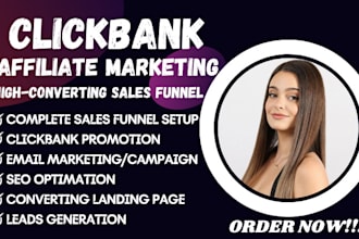 skyrocket your clickbank affiliate marketing sales funnel clickbank landing page