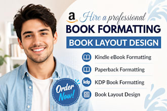 book formatting for KDP