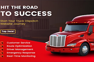 build logistics, trucking, dispatch, freight, moving company website