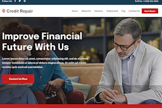 design credit repair cre dit score website credit cloud finance website repair