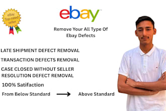 improve your ebay seller level by removing defects