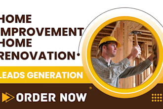 generate home improvement leads home renovation leads home remodeling website