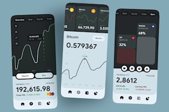 build trading app, neo bank app, investment app, crypto wallet app, stock app,
