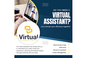be your administrative virtual assistant, admin support, admin task