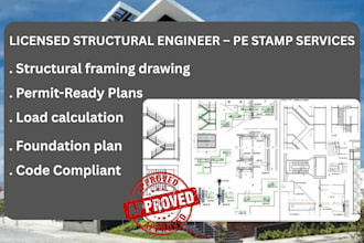 structural design texas florida pe stamp adu load calculation city permit