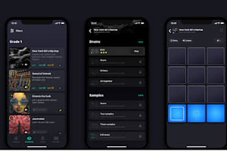 create a beat maker app, ai music generator app, dj mix app, ai beat maker