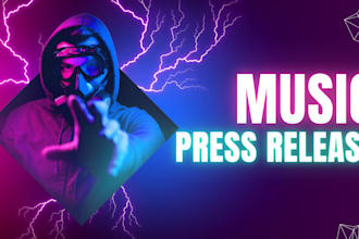 write a bio or press release for artist and bands