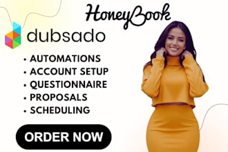 setup dubsado and honeybook automations brochure workflows