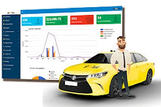 develop taxi booking website chauffeur limousine website taxi booking app